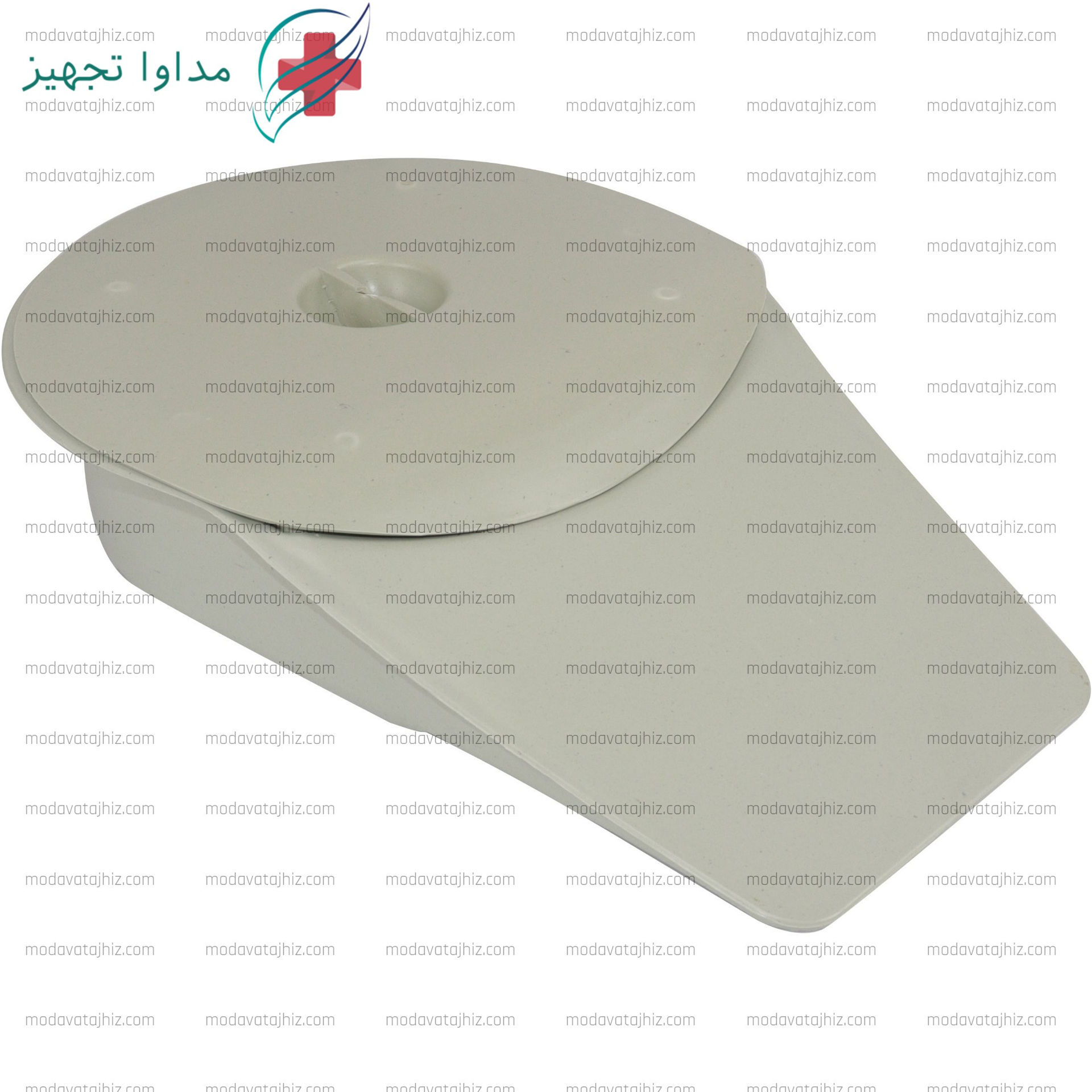 لگن زیر بیمار درب دار نشکن 550گرمی