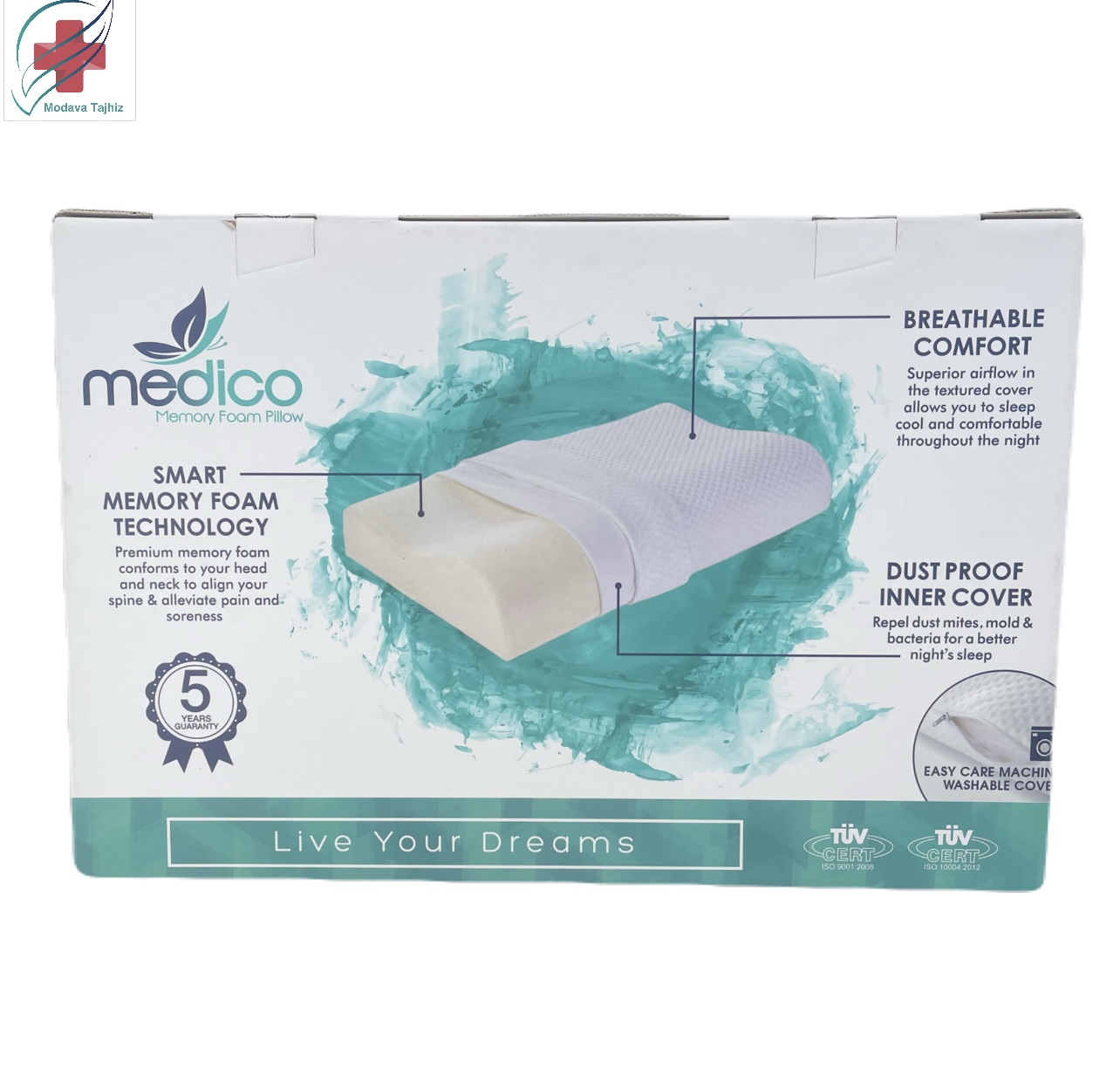 بالشت فومی مدیکو  سایز medium